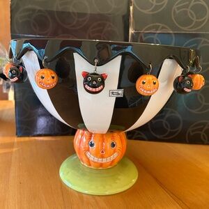 New Department 56 Halloween Punch Bowl